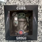 Star Wars Grogu Figurine Exclusive Chicago Cubs The Mandalorian Collectible