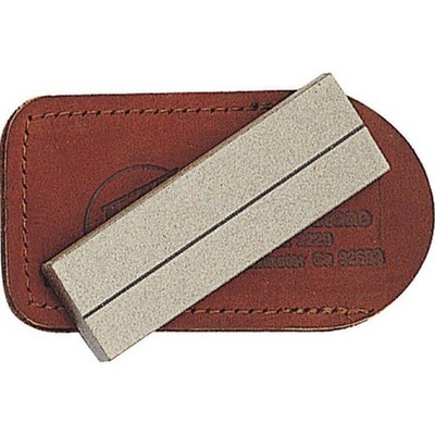 Eze-Lap Medium Grit 3'' x 1'' Pocket Diamond Sharpener W/ Fish Hook Slot- 26M