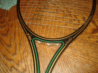 Vintage Prince Woodie Graphite Tennis Racket with Case Good
