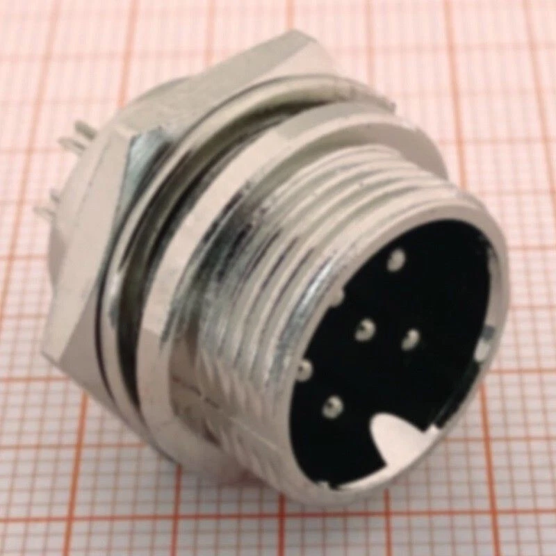 Mikrofon Einbaubuchse für Funkgeräte 6 Pol ( I04C )