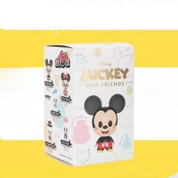 HEROCROSS Disney Mickey Family Series One Random Blind Box New Toy