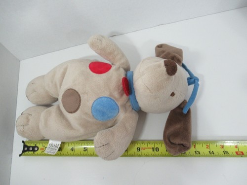 Carters Child of Mine tan plush puppy dog spots musical hanging crib pull toy - 第 3/7 張圖片