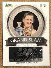2013 ACE GRAND SLAM VICTORIA AZARENKA AUTO AUTOGRAPH GS-VA1 @ 8/15 @
