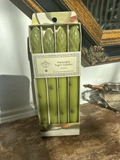 Asparagus Shaped Candles 4 Ct John Derian For Target New In Box