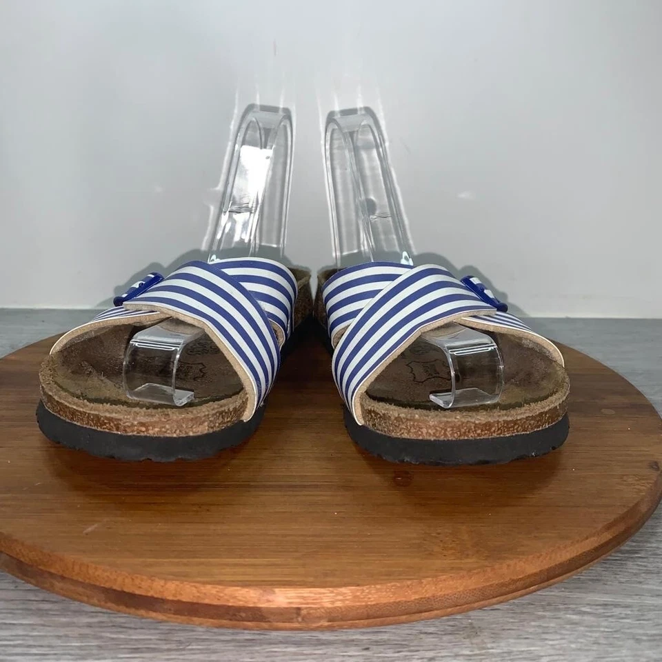 Sandalias Birki's Birkenstock Siena para mujer 37 EE. UU. 6 con hebilla cruzada estrecha Foto 4 de 4