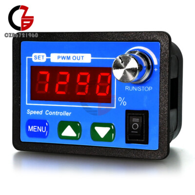 DC6-55V 20A DC Motor Speed Controller with Forward & Reverse Soft start & stop