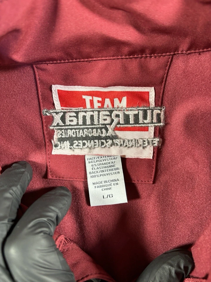 Chaqueta Mississippi State Adulto Grande Granate Suave Shell Performance Wear Cremallera Completa Foto 3 de 4