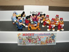 Micky und seine tollen Freunde D 1989 -  Komplettsatz mit  2 Varianten und BPZ