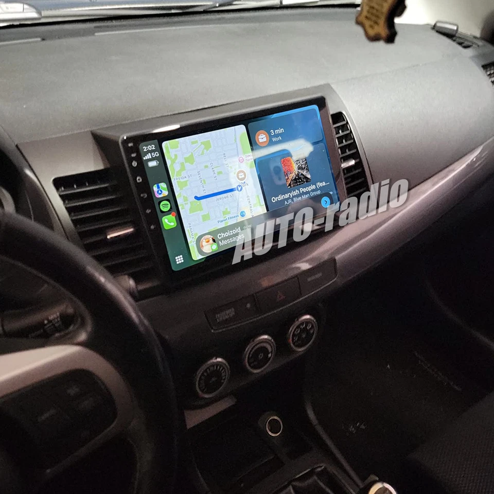 For Mitsubishi Lancer 2008-2013 Android 13 CarPlay Car Radio GPS Navi Stereo 32G - Image 2 of 4
