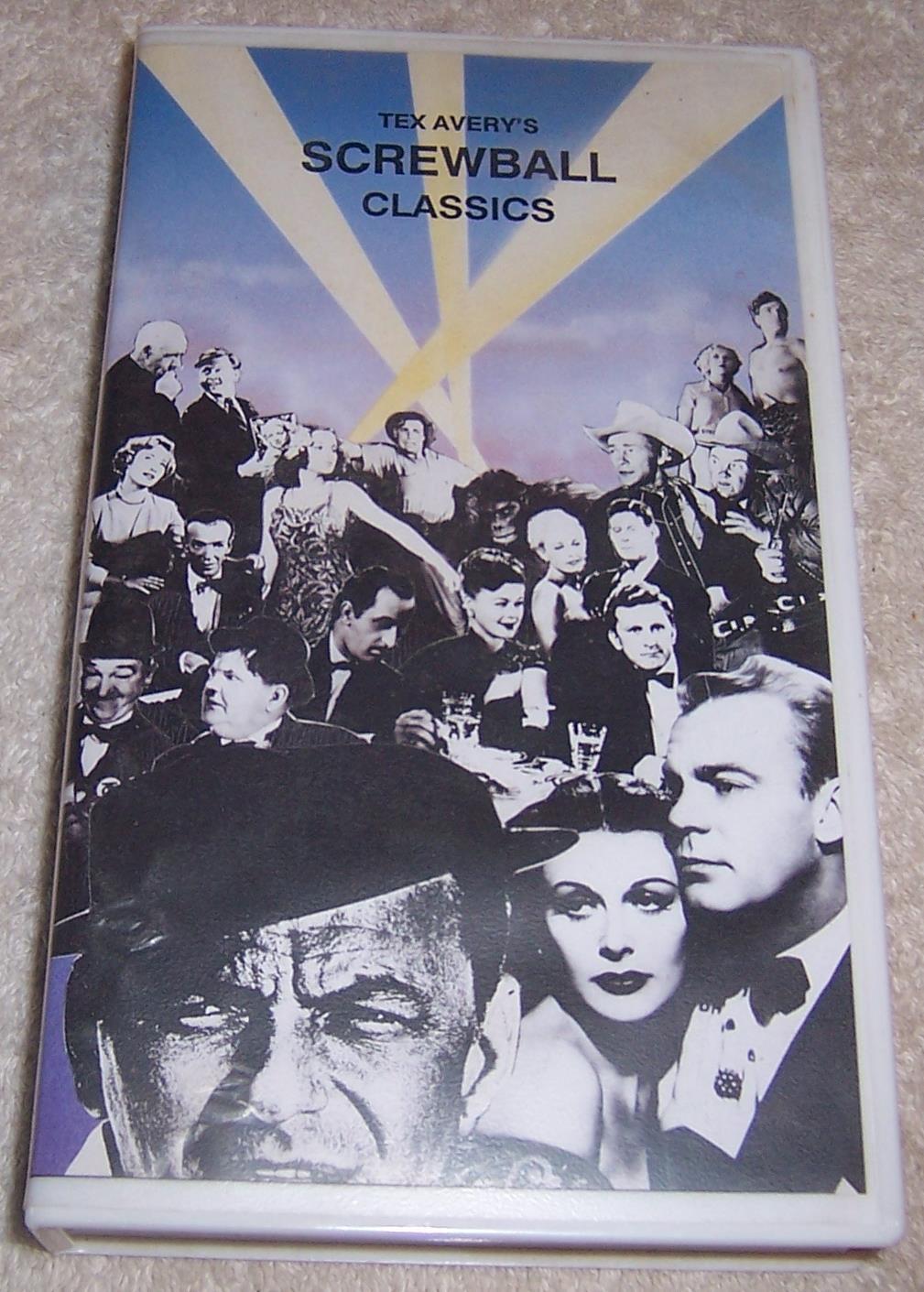 Tex Avery's Screwball Classics VHS Video Timeless Cartoons Hollywood