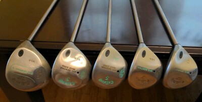 Callaway Big Bertha Warbird Driver Wood Set 1 3 5 7 9 Ladies Gems Flex Shaft