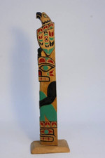 Makah Totem Pole, late 20th century by Frank Smith (1884-1992)