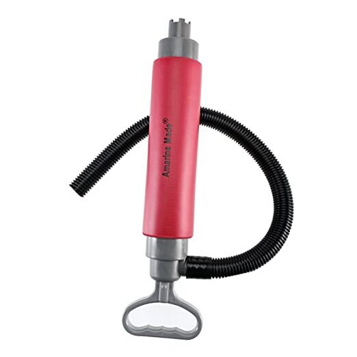 Bilge Pump,Red Bilge Pump for Kayaks,Canoes and Boats,Manual Kayak Hand Water