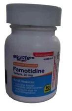 Equate Maximum Strength Famotidine Tablets 20 mg Acid Reducer 50 ct EX 04/26