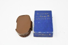 Vintage Weston Master II Exposure Light Meter Model 736 W/ case  Box  B5 