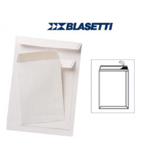 White envelopes bag adhesive internografate 160x230mm 80gr Brand