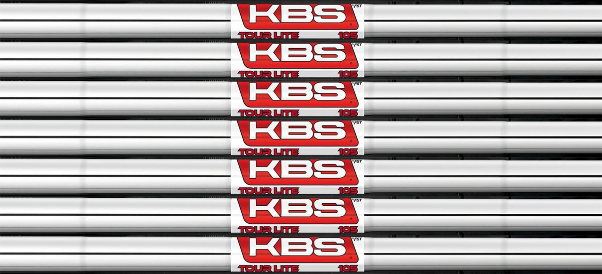 KBS Tour Lite 105 Iron Shafts 4-PW - X-Stiff Flex - .355 Taper Tip