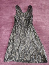 Express, Little Black Dress, Women's XS, Sheer Lace, Y2K, Strappy Shoulders