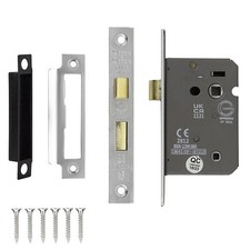 Bathroom Mortice Lock 76mm or 64mm  - Fire Rated Bathroom Lock - Decoranddecor