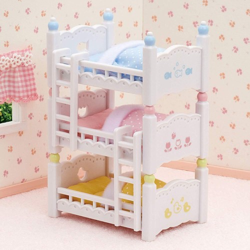 Sylvanian Families Calico Critters Triple Bunk Beds eBay