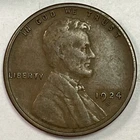1924-S Lincoln Wheat Cent Near Extremely Fine XF Coin #18023
