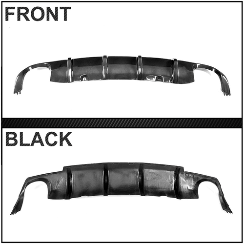 Canbon Heckdiffusor Stoßstange Diffusor Lippe Passt für VW Scirocco R 2009-2014  - Bild 12 von 13