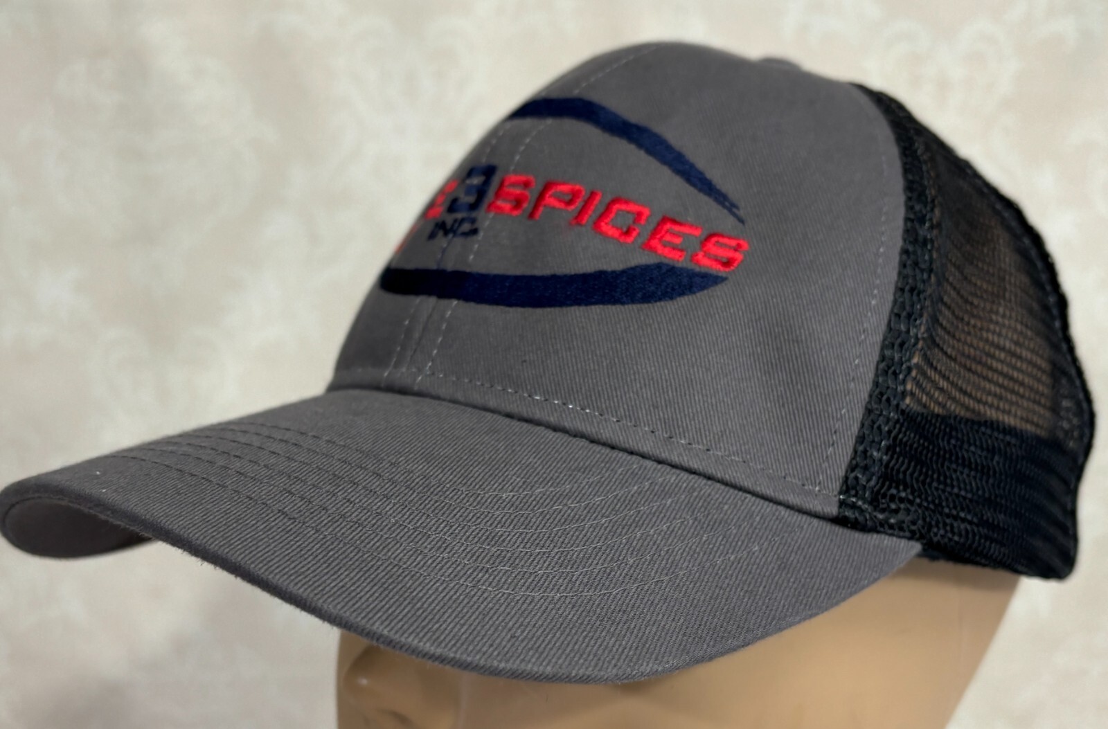 Code 3 Three Spices Gray Snapback Baseball Cap Hat - image 2