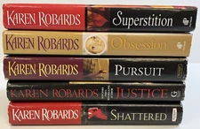 Karen Robards' Lot of 5 HC w/DJ See photos and description for titles.
