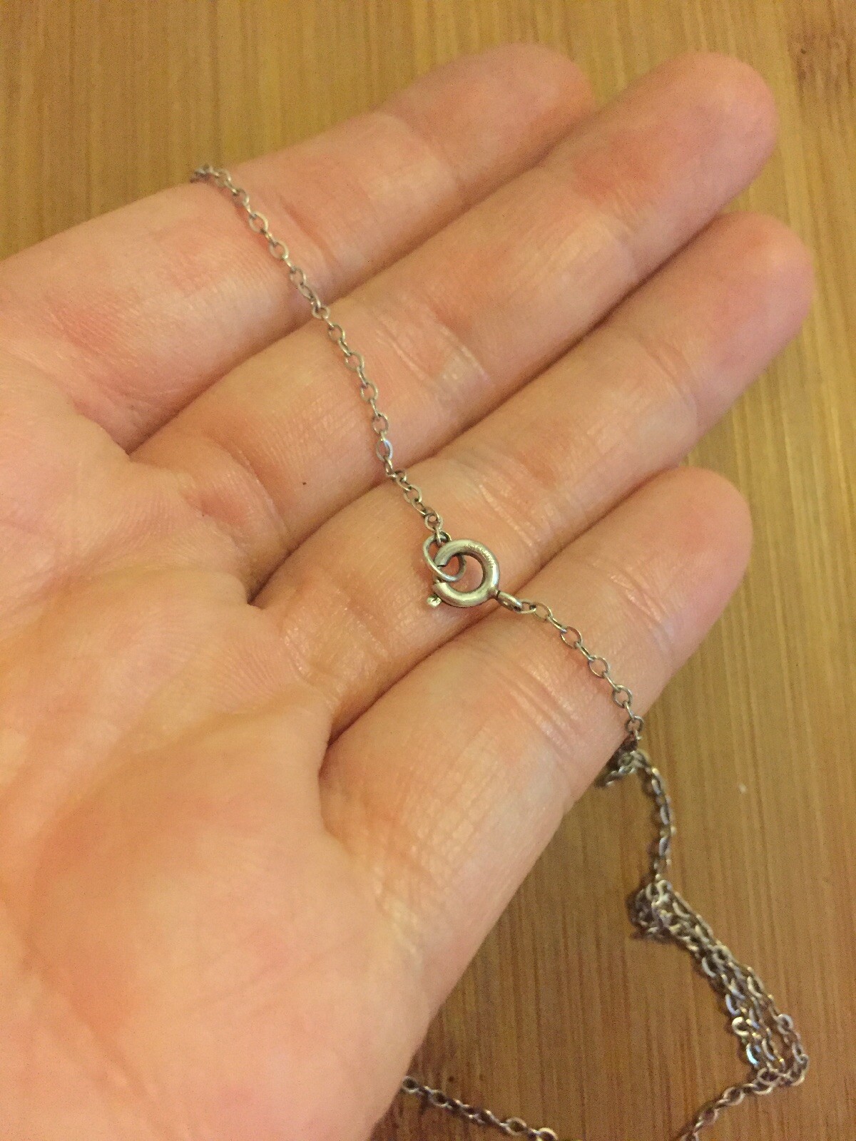 Pretty Vintage Solid Sterling Silver Pressed Flow… - image 10