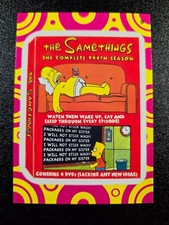Tarjeta de Los Simpson Homer Simpson Duff Bart Simpson Parodia Paquetes Locos