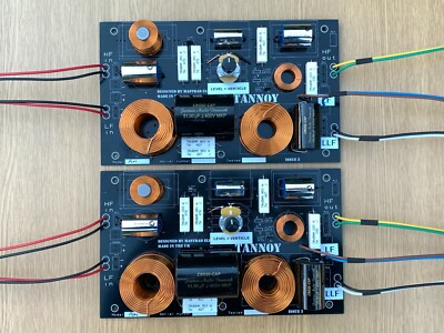Paar überlegene [verbesserte] Lautsprecher Crossover TANNOY FSM FSM-U Jantzen & Clarity