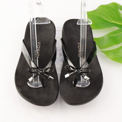 vionic bow flip flops