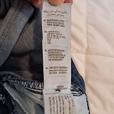 Hollister Soft Stretch High Rise Super Skinny Jeans Womens W28 L29