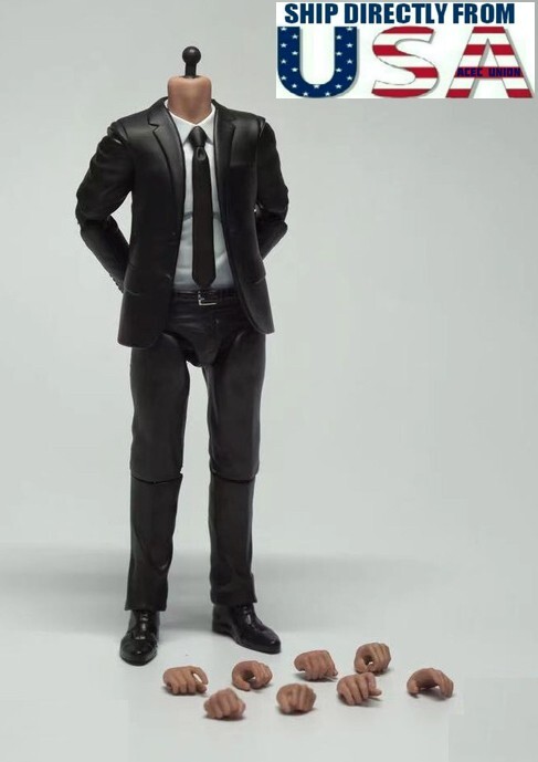 1/12 scale Male Figure Set with Nondetachable Suit Go with 6 1/12 scale Male Figure Set with Nondetachable Suit Go with 6