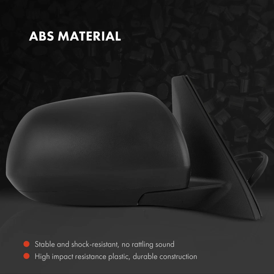 Espejo retrovisor eléctrico de pasajero con plegable manual térmico para Toyota 4Runner 2010-2013 Foto 3 de 4