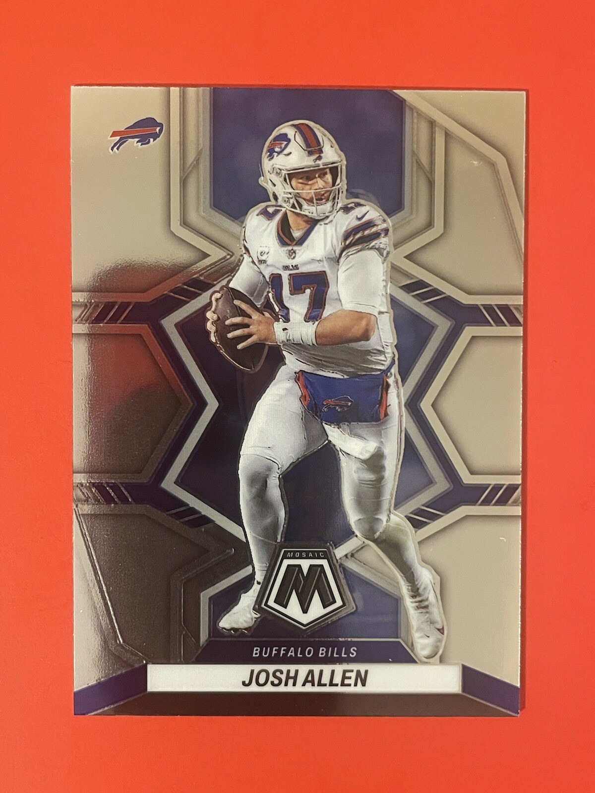 JOSH ALLEN 2022 Panini NFL Mosaic True Silver Prizm #20 Buffalo BILLS