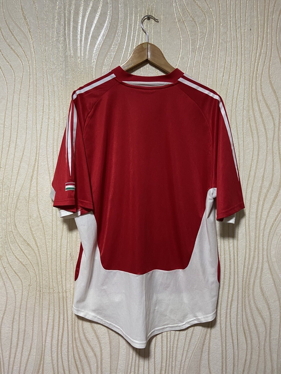 HUNGARY 2004 2005 HOME FOOTBAL SHIRT SOCCER JERSEY ADIDAS sz L MEN