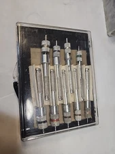 K&D? Mainspring Winder Set,Color Coded. Read. 1 Direction Bad On Pink And Silver