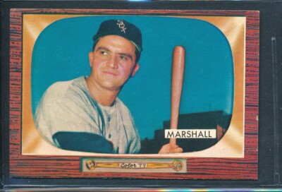 1955 Bowman #131: WILLARD MARSHALL Chicago White Sox ~ EX