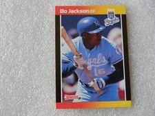 1989 DONRUSS BASEBALL CARD #208 BO JACKSON KANSAS CITY ROYALS EX APR073