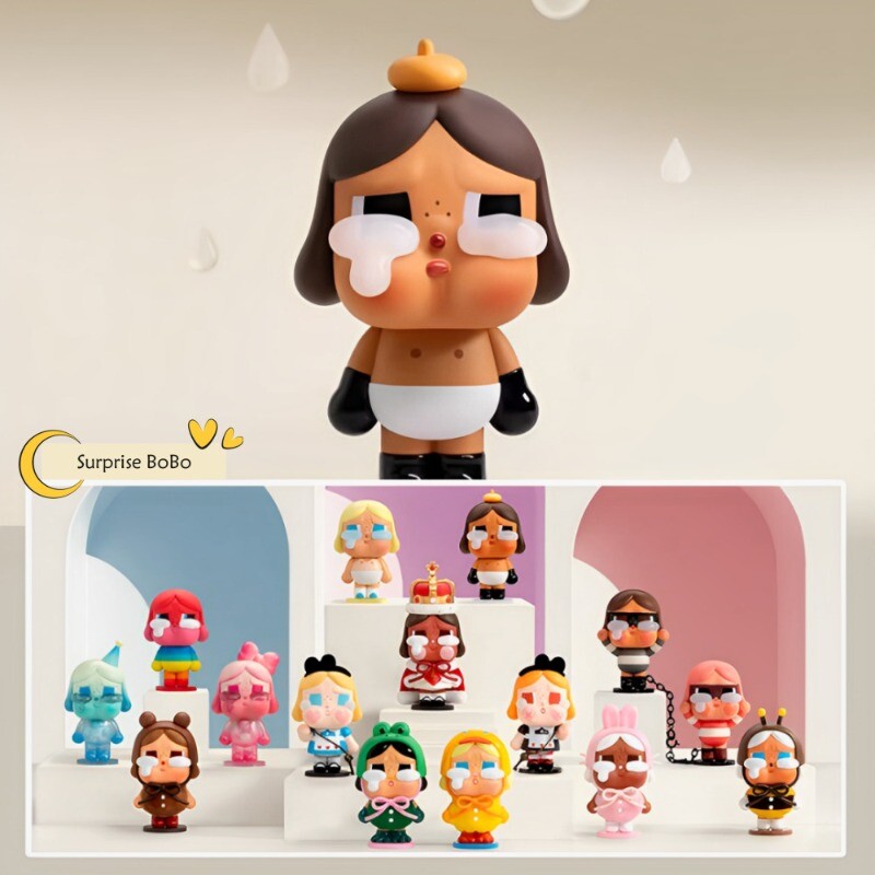 POP MART CRYBABY Crying Again Series Blind Box Confirmed Figure Art Toy Hot Gift