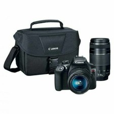 Canon Rebel T6 Digital SLR Camera Mega Bundle - Black