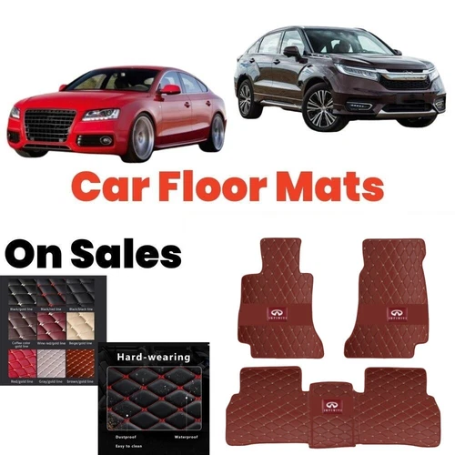 Custom Fit Infiniti G25 G35 G37 Series Waterproof Car Floor Mats Custom Carpets - Picture 24 of 33