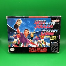 🔥Super Soccer Champ (SNES) Super Nintendo CIB Complete Box Taito 1991 RARE🔥