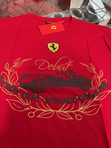 Ferrari Vintage T Shirt - Red - Size S (SFR1534S) - Picture 3 of 4