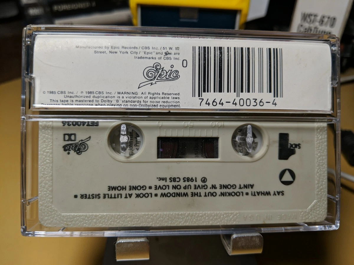 Stevie Ray Vaughan Soul to Soul Cassette new case