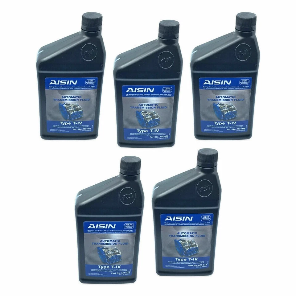 Juego de 5 fluidos de transmisión automática AISIN para Audi Ford Mini Toyota VW Volvo Foto 2 de 3