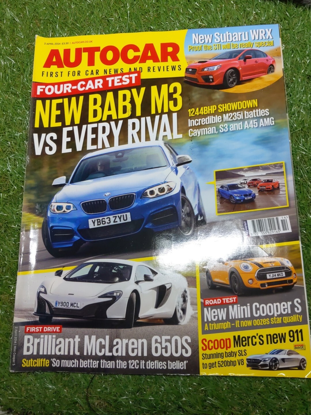 THE AUTOCAR MAGAZINE 2 April 2014 Issue 6093 Vol. 280 No. 1 Magazine
