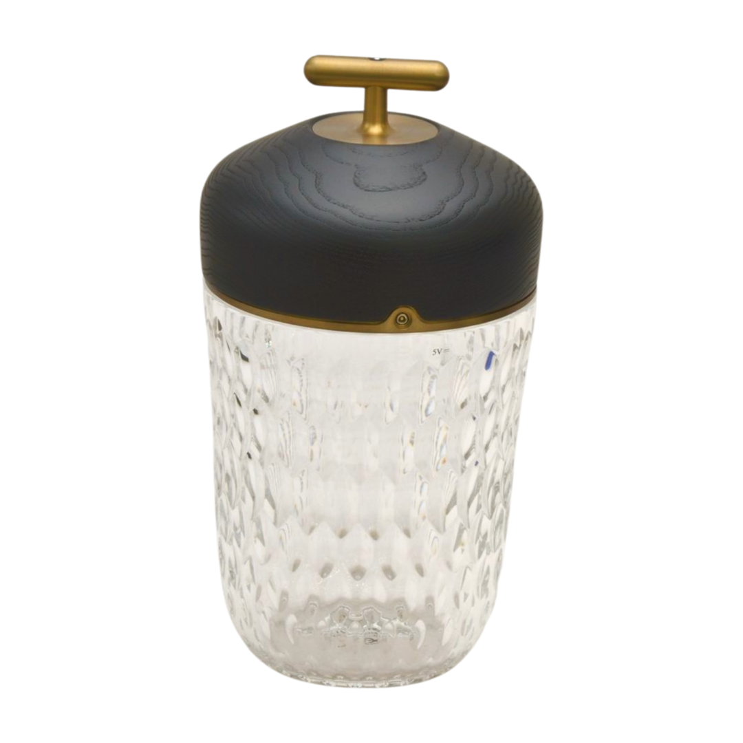 Hermes St. Louis ST LOUIS Acorn Lamp Portable Lamp FOLIA Black and