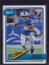 2018 PANINI CLASSICS GOLDEN TATE III #34 LIONS NOTRE DAME FIGHTING IRISH